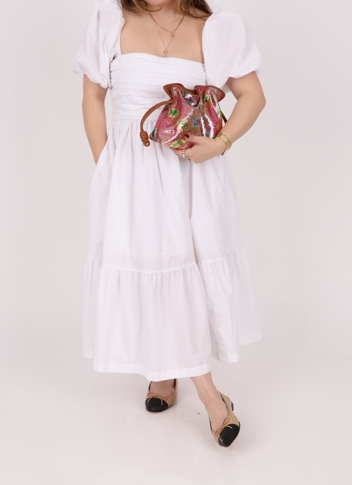 Limited Edition Loewe x Paula's Ibiza Sequin Mini Flamenco Clutch - FashioNica