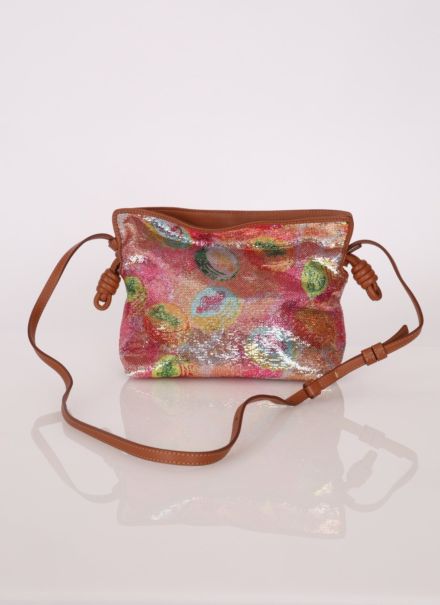 Limited Edition Loewe x Paula's Ibiza Sequin Mini Flamenco Clutch - FashioNica