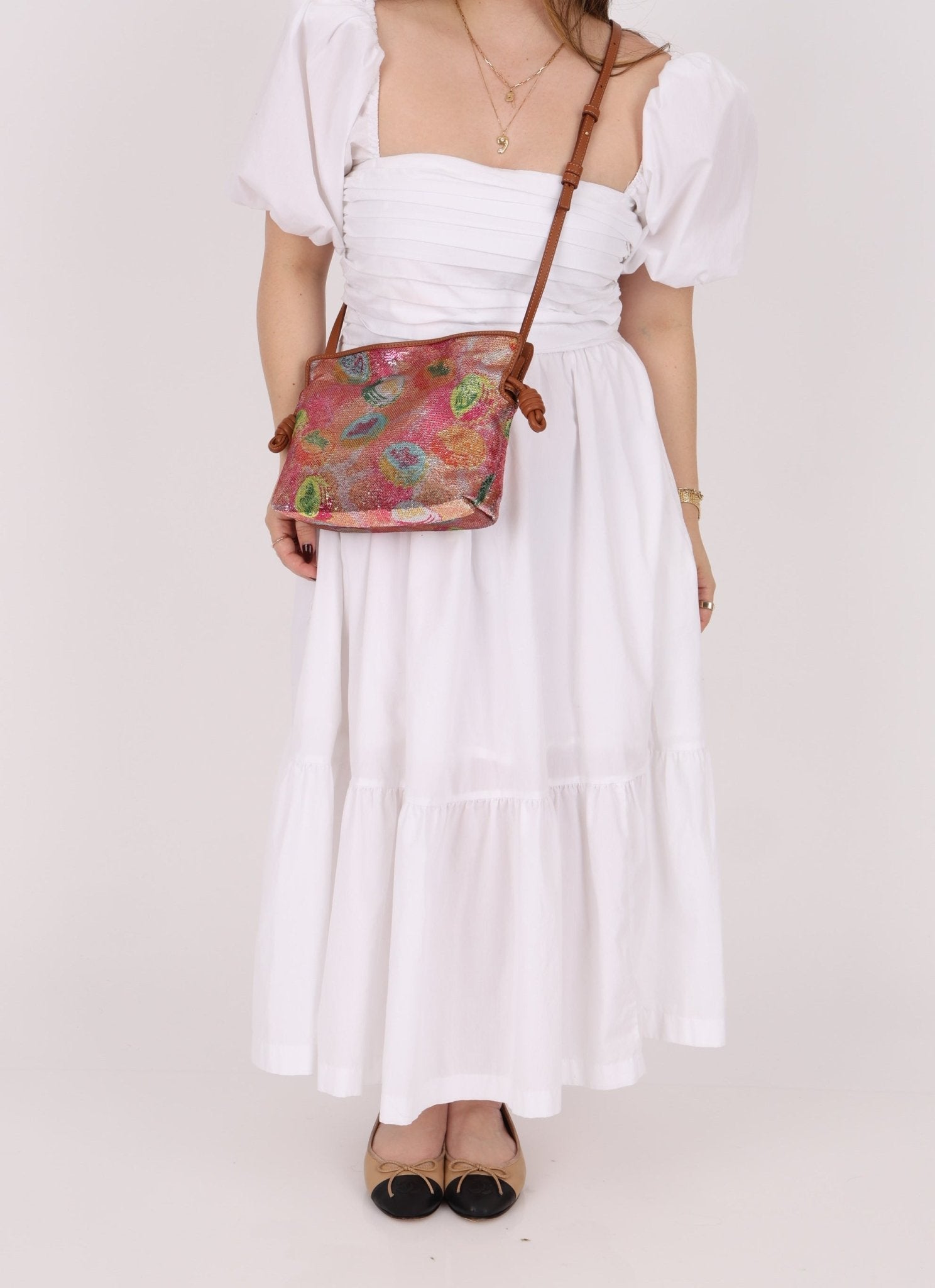 Limited Edition Loewe x Paula's Ibiza Sequin Mini Flamenco Clutch - FashioNica