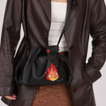 Limited Edition Loewe x Studio Ghibli Calcifer Mini Flamenco - FashioNica