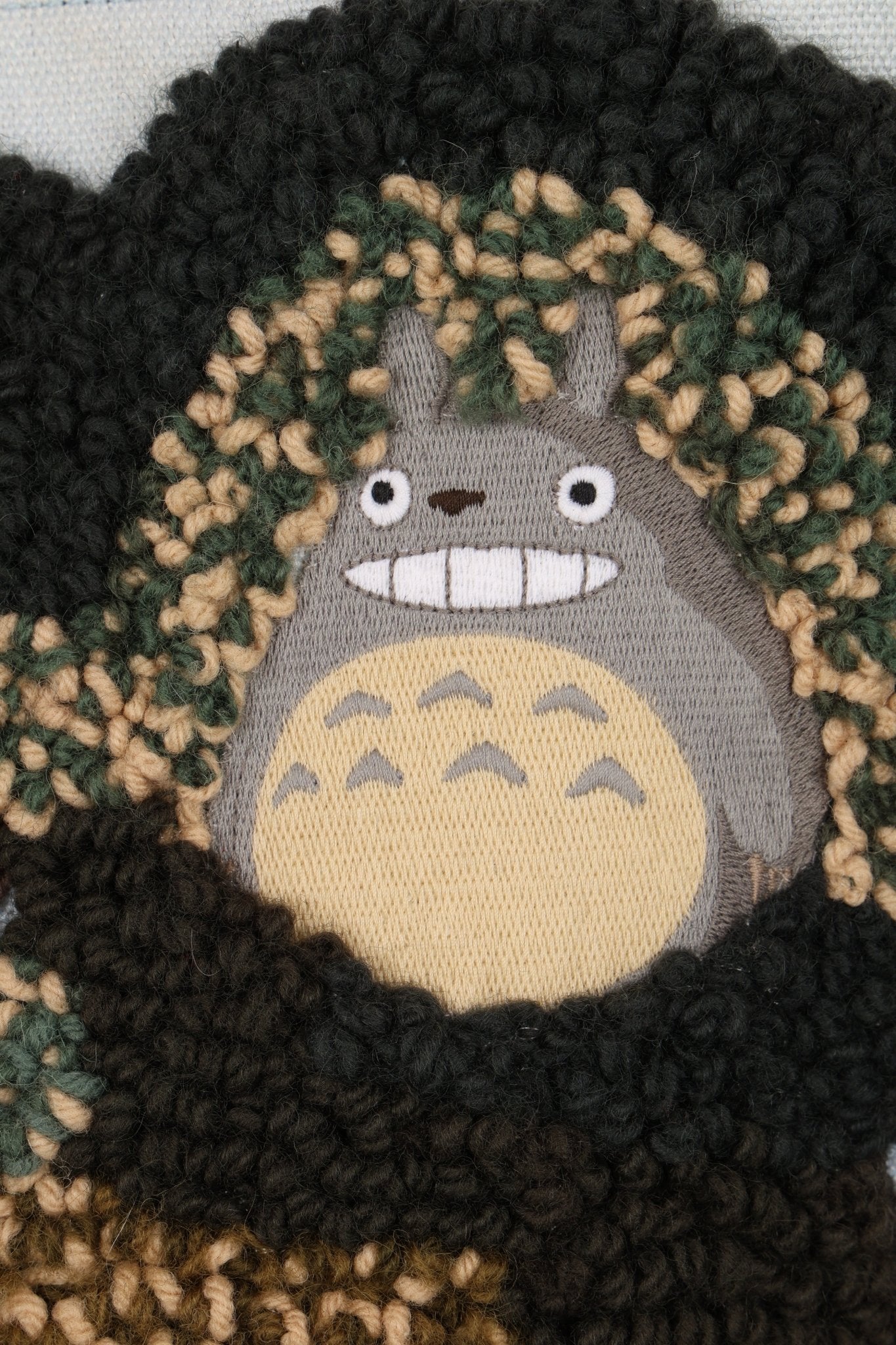 Limited Edition Loewe x Studio Ghibli My Neighbor Totoro Knitted Vertical Tote - FashioNica