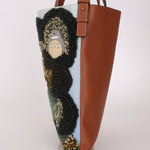 Limited Edition Loewe x Studio Ghibli My Neighbor Totoro Knitted Vertical Tote - FashioNica