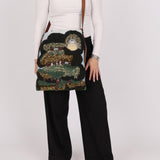 Limited Edition Loewe x Studio Ghibli My Neighbor Totoro Knitted Vertical Tote - FashioNica