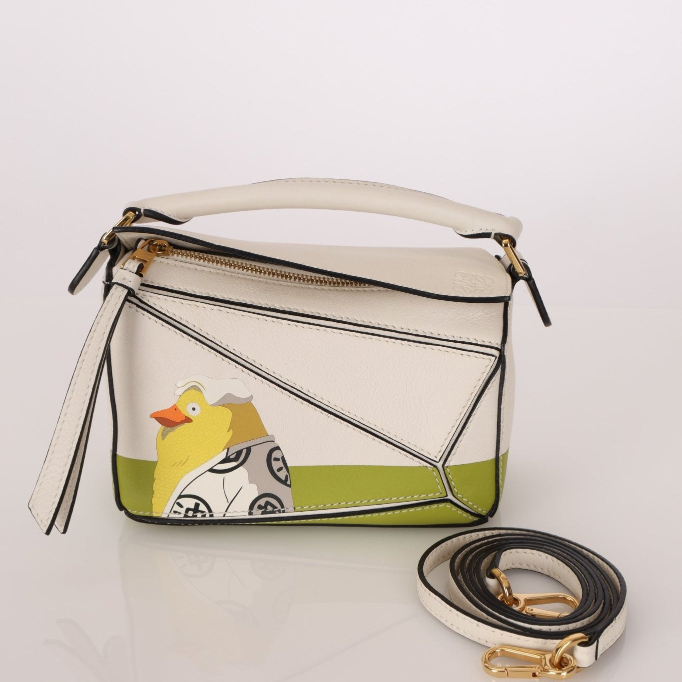 Limited Edition Loewe x Studio Ghibli Otori - Sama Mini Puzzle Bag - FashioNica