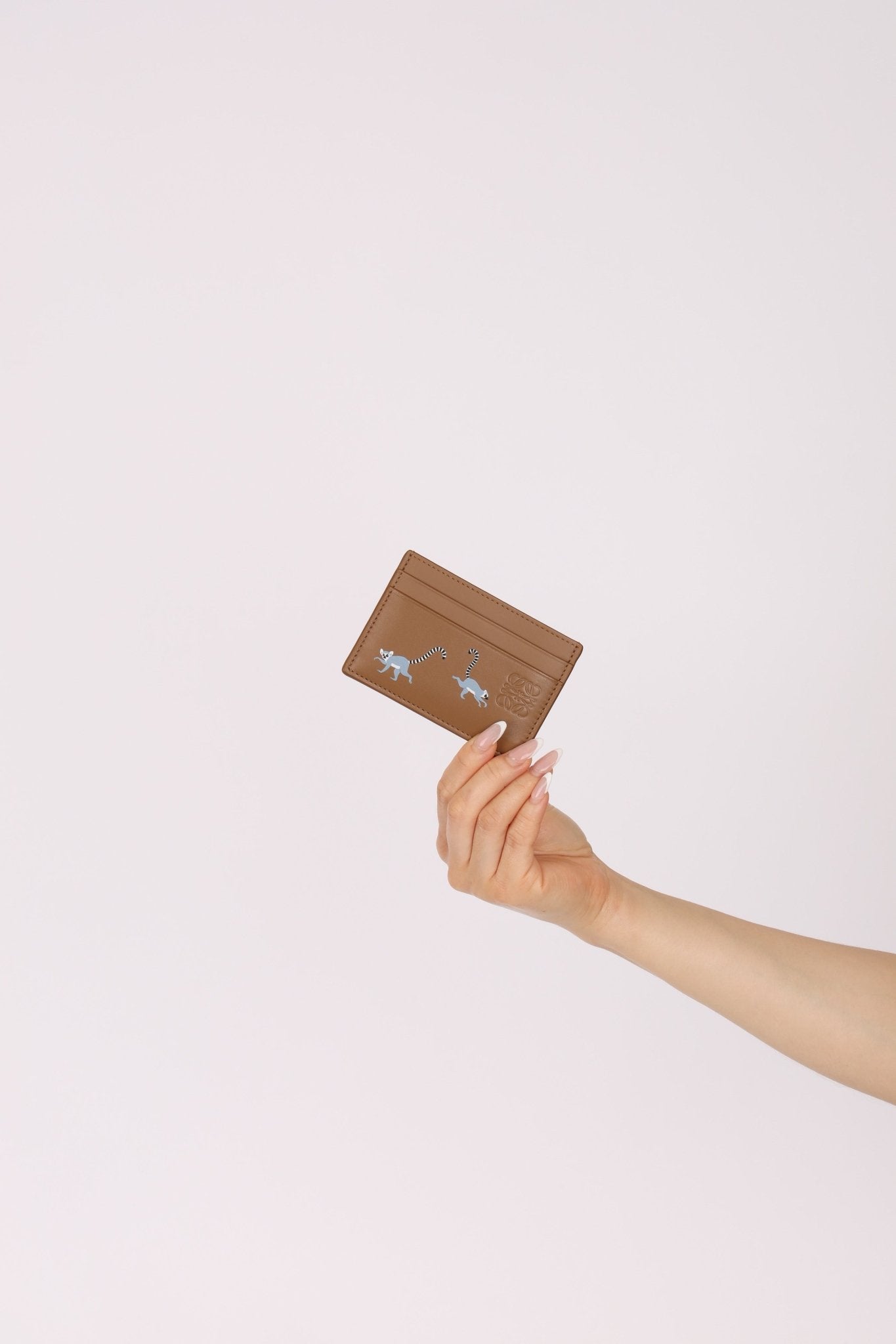 Limited Edition Loewe x Suna Fujita Ring - Tailed Lemur Card Case - FashioNica