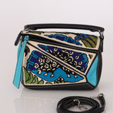 Limited Edition Loewe x William De Morgan Embroidered Floral Mini Puzzle - FashioNica