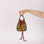 Limited Edition Loewe x William de Morgan Floral Embroidered Mini Hammock - FashioNica