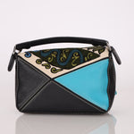 Limited Edition Loewe x William de Morgan Leather Embroidered Mini Puzzle - FashioNica