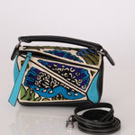Limited Edition Loewe x William de Morgan Leather Embroidered Mini Puzzle - FashioNica