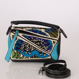 Limited Edition Loewe x William de Morgan Leather Embroidered Mini Puzzle - FashioNica