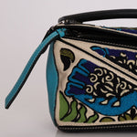 Limited Edition Loewe x William de Morgan Leather Embroidered Mini Puzzle - FashioNica