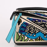 Limited Edition Loewe x William de Morgan Leather Embroidered Mini Puzzle - FashioNica