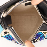 Limited Edition Loewe x William de Morgan Leather Embroidered Mini Puzzle - FashioNica