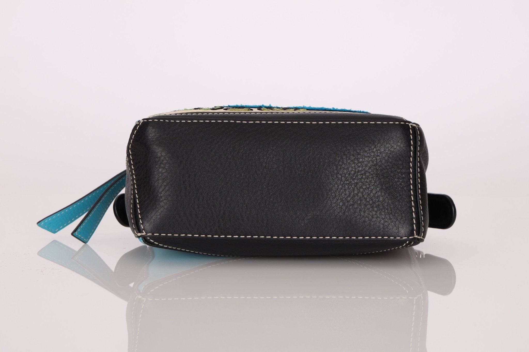 Limited Edition Loewe x William de Morgan Leather Embroidered Mini Puzzle - FashioNica