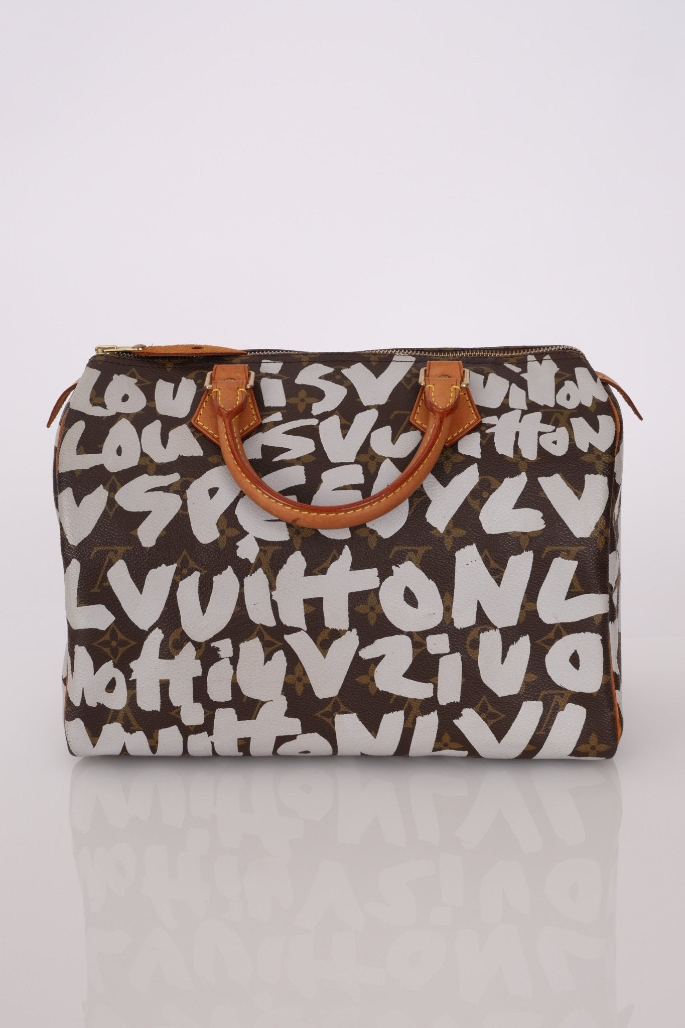 Limited Edition Louis Vuitton 2001 Stephen Sprouse Graffiti Speedy 30 - FashioNica