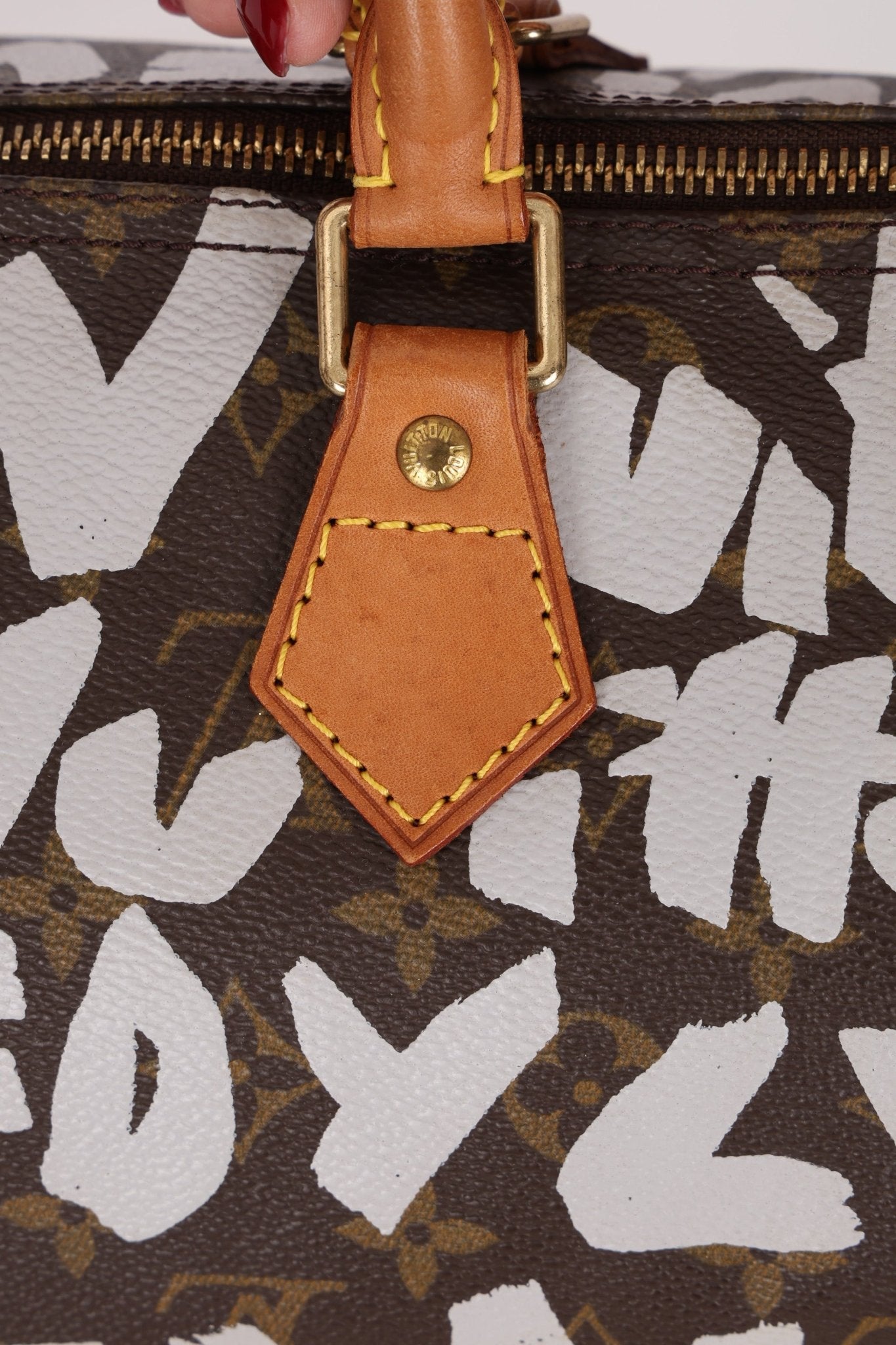 Limited Edition Louis Vuitton 2001 Stephen Sprouse Graffiti Speedy 30 - FashioNica