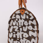 Limited Edition Louis Vuitton 2001 Stephen Sprouse Graffiti Speedy 30 - FashioNica