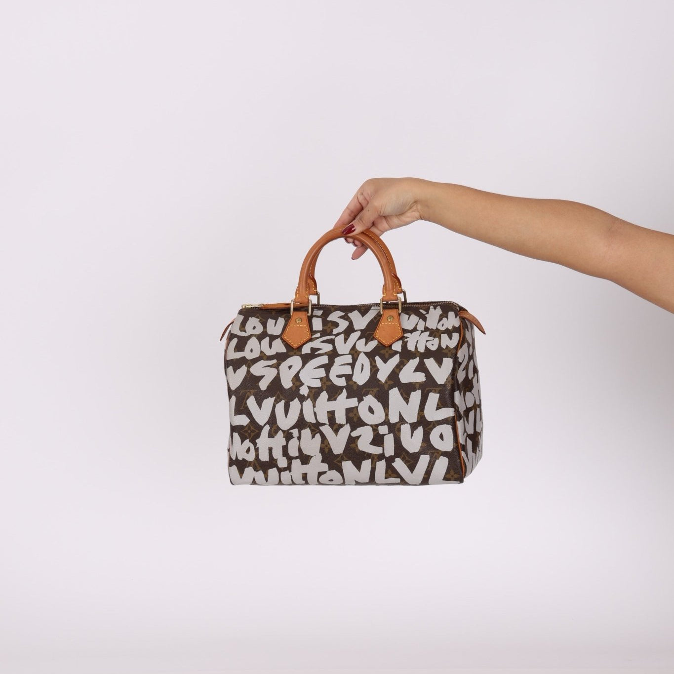 Limited Edition Louis Vuitton 2001 Stephen Sprouse Graffiti Speedy 30 - FashioNica