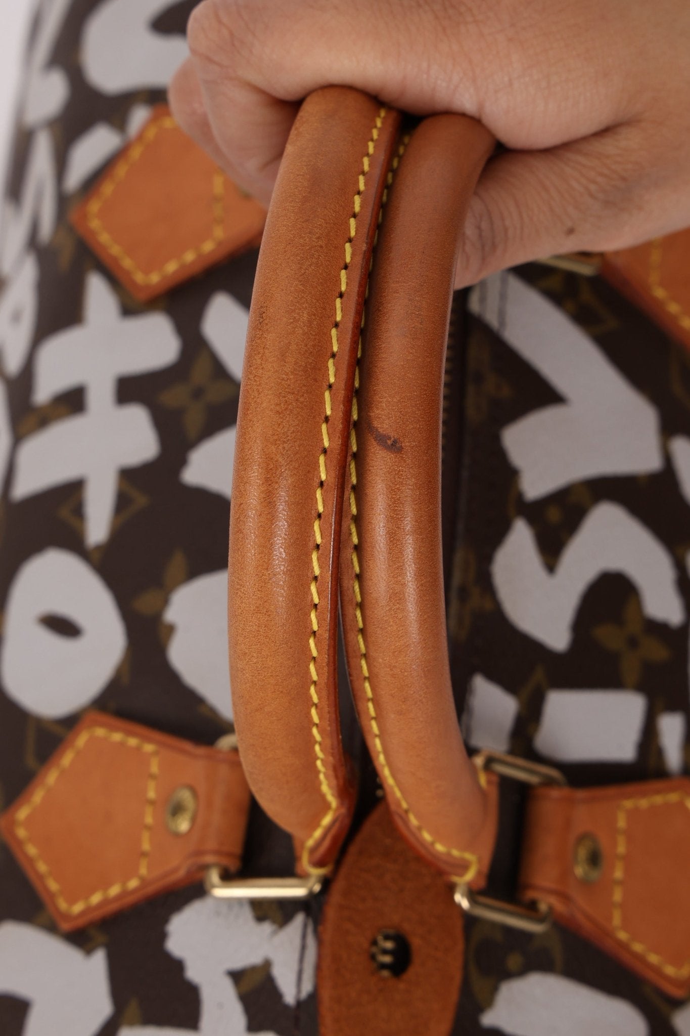 Limited Edition Louis Vuitton 2001 Stephen Sprouse Graffiti Speedy 30 - FashioNica