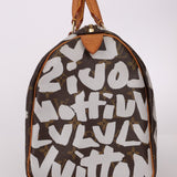 Limited Edition Louis Vuitton 2001 Stephen Sprouse Graffiti Speedy 30 - FashioNica