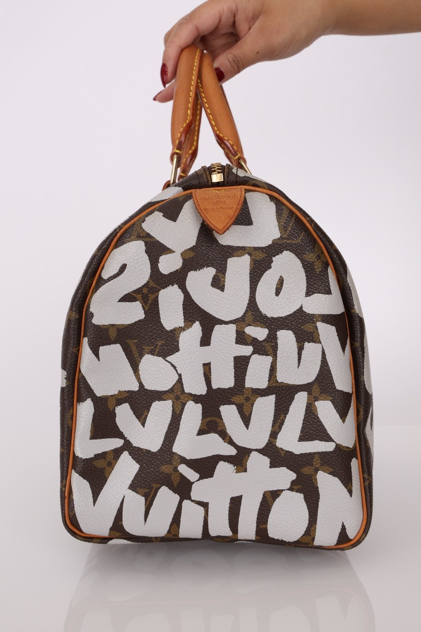 Limited Edition Louis Vuitton 2001 Stephen Sprouse Graffiti Speedy 30 - FashioNica