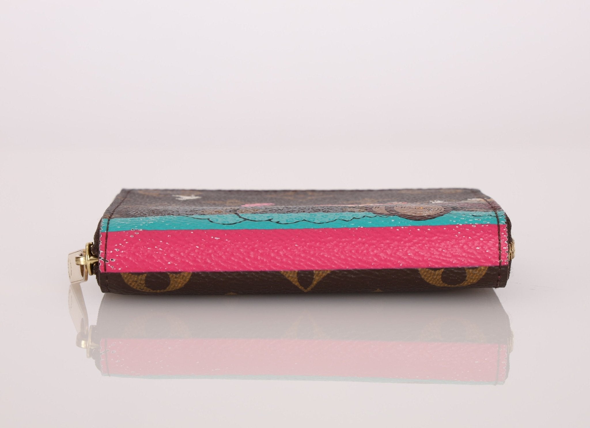 Limited Edition Louis Vuitton 2015 Monogram Zippy Compact Wallet - FashioNica