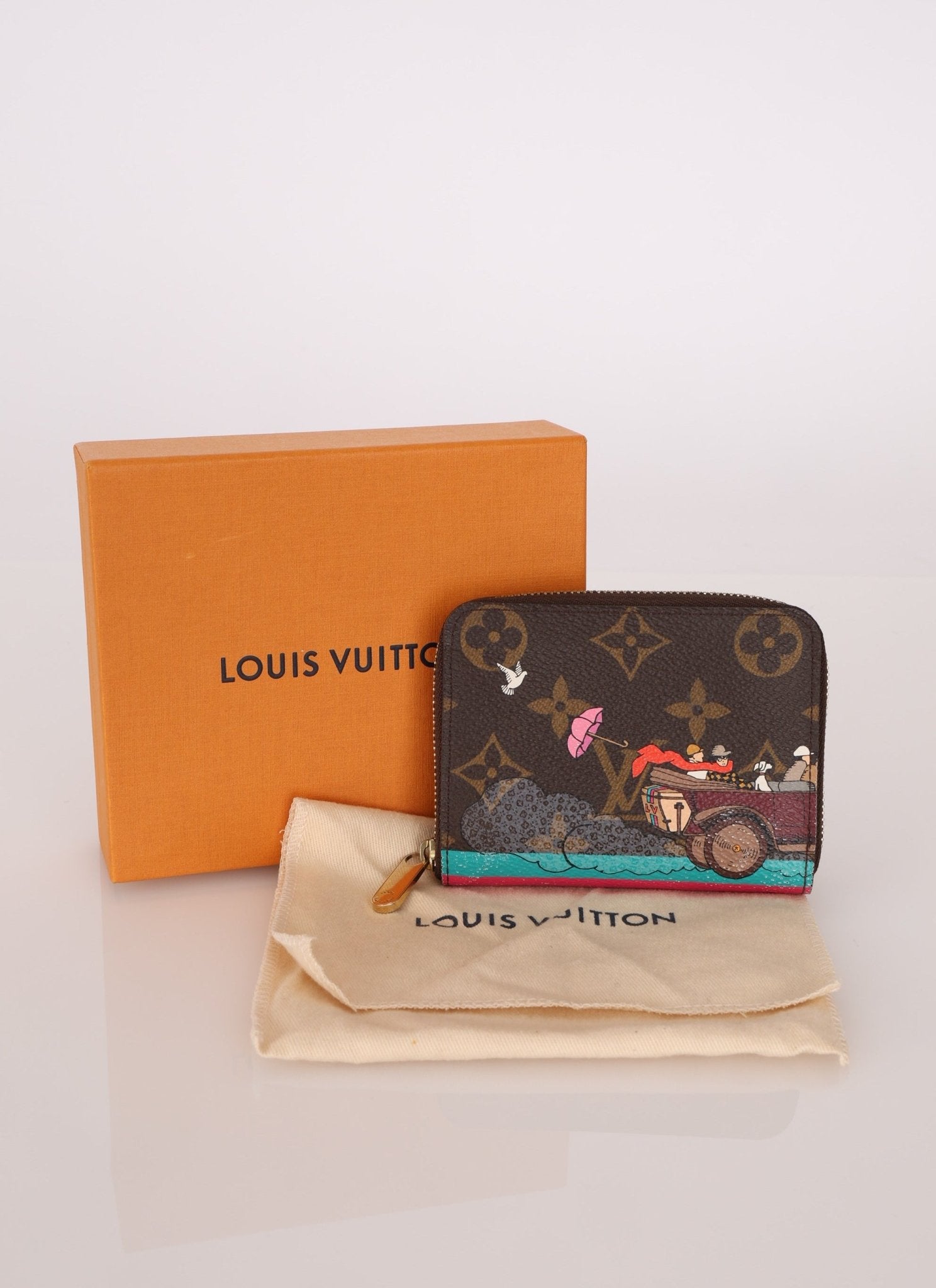 Limited Edition Louis Vuitton 2015 Monogram Zippy Compact Wallet - FashioNica