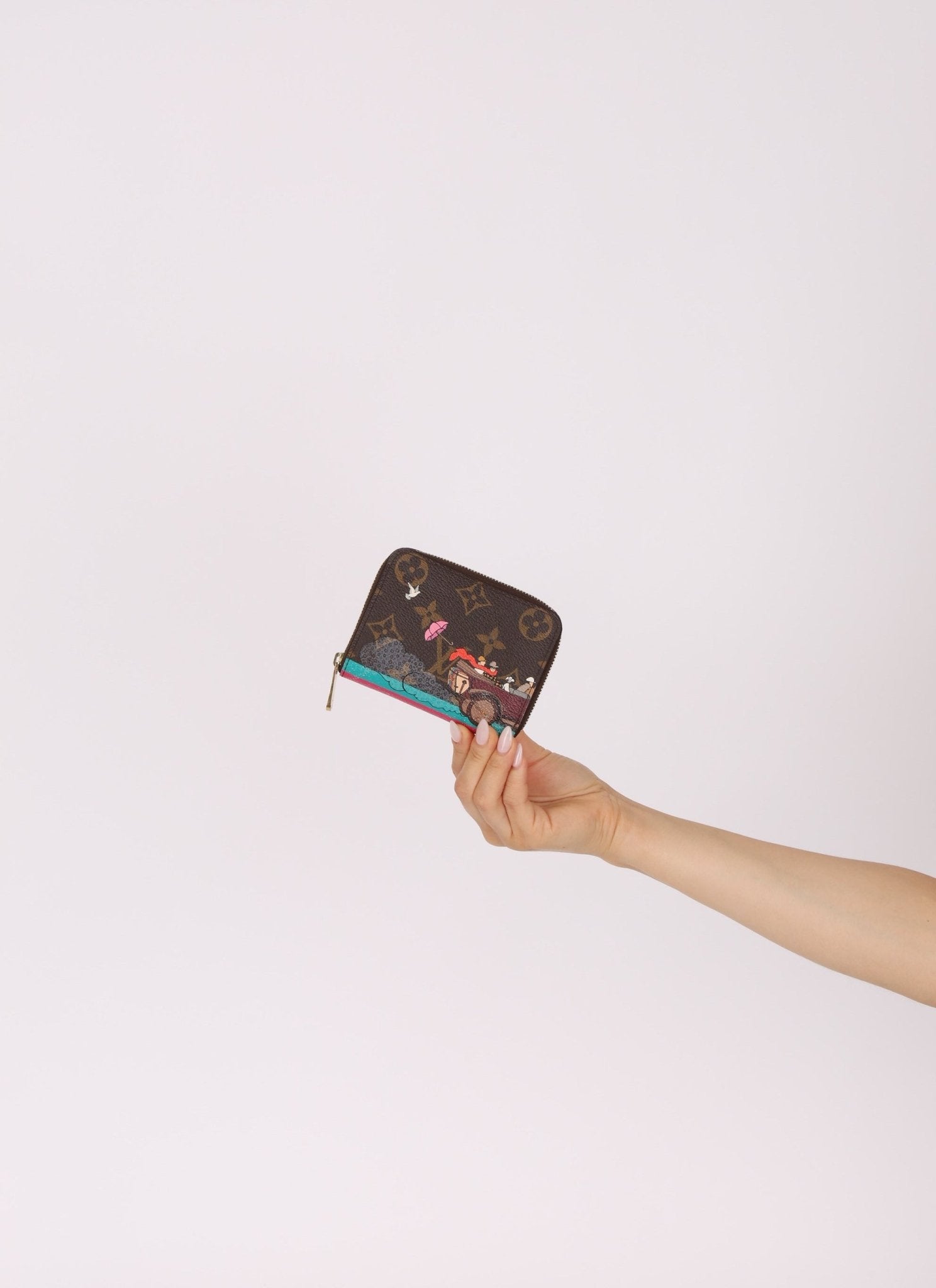 Limited Edition Louis Vuitton 2015 Monogram Zippy Compact Wallet - FashioNica