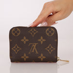 Limited Edition Louis Vuitton 2015 Monogram Zippy Compact Wallet - FashioNica