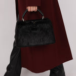 Limited Edition Louis Vuitton 2017 Mink Fur Monogram Capucines MM - FashioNica