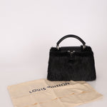 Limited Edition Louis Vuitton 2017 Mink Fur Monogram Capucines MM - FashioNica
