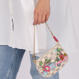 Limited Edition Louis Vuitton 2021 Damier Azur Hollywood Animation Mini Pochette - FashioNica