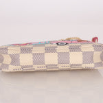 Limited Edition Louis Vuitton 2021 Damier Azur Hollywood Animation Mini Pochette - FashioNica