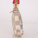 Limited Edition Louis Vuitton 2021 Damier Azur Hollywood Animation Mini Pochette - FashioNica