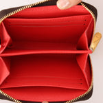 Limited Edition Louis Vuitton 2021 Damier Ebene London Vivienne Short Wallet - FashioNica