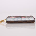 Limited Edition Louis Vuitton 2021 Damier Ebene London Vivienne Short Wallet - FashioNica