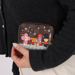 Limited Edition Louis Vuitton 2021 Damier Ebene London Vivienne Short Wallet - FashioNica