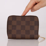 Limited Edition Louis Vuitton 2021 Damier Ebene London Vivienne Short Wallet - FashioNica