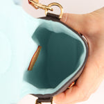 Limited Edition Louis Vuitton 2024 Monogram Vivienne with Azure Frost Shearling Bag - FashioNica