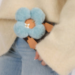 Limited Edition Louis Vuitton 2024 Monogram Vivienne with Azure Frost Shearling Bag - FashioNica