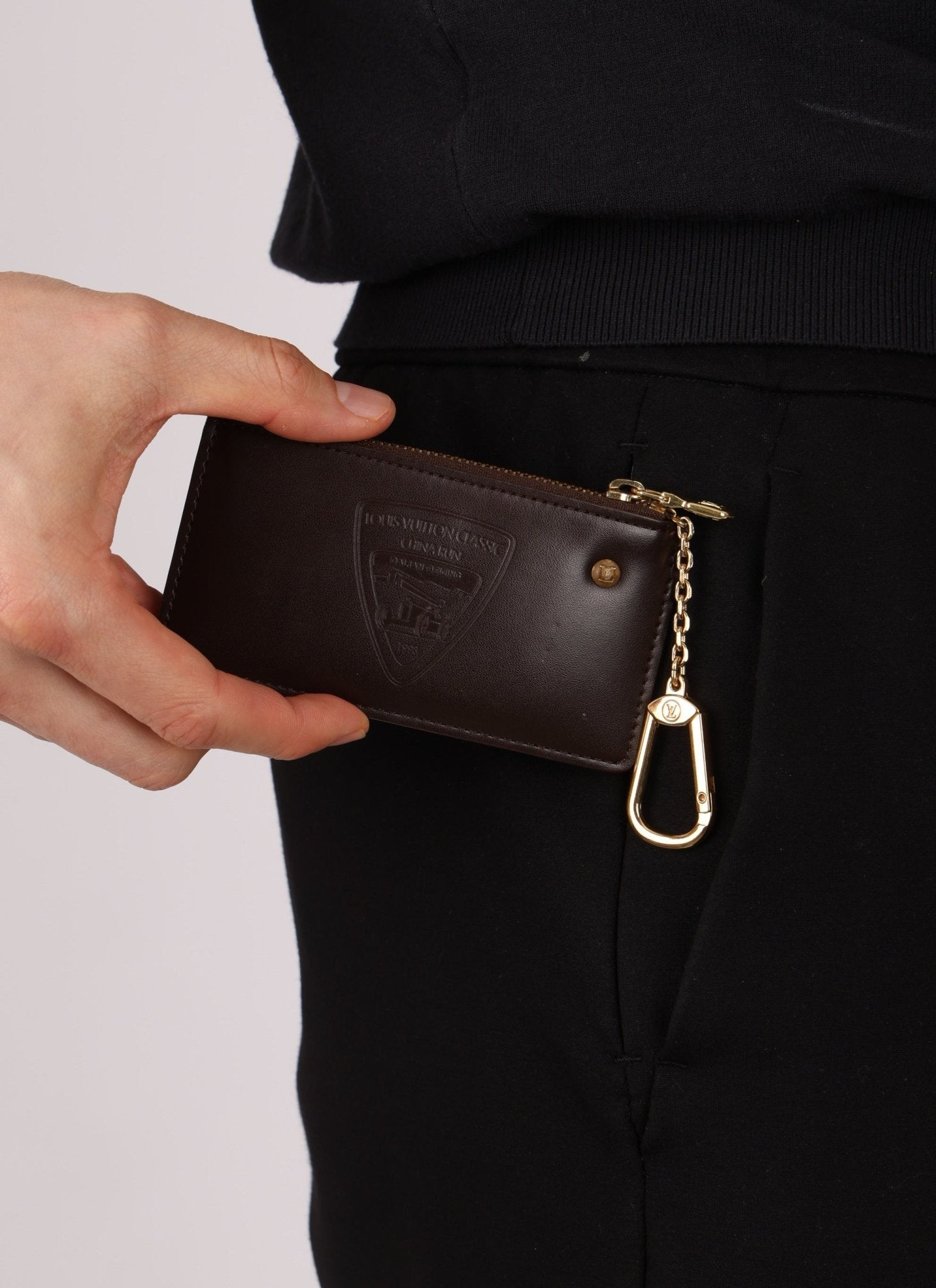 Limited Edition Louis Vuitton Damier Ebene Key Pouch - FashioNica