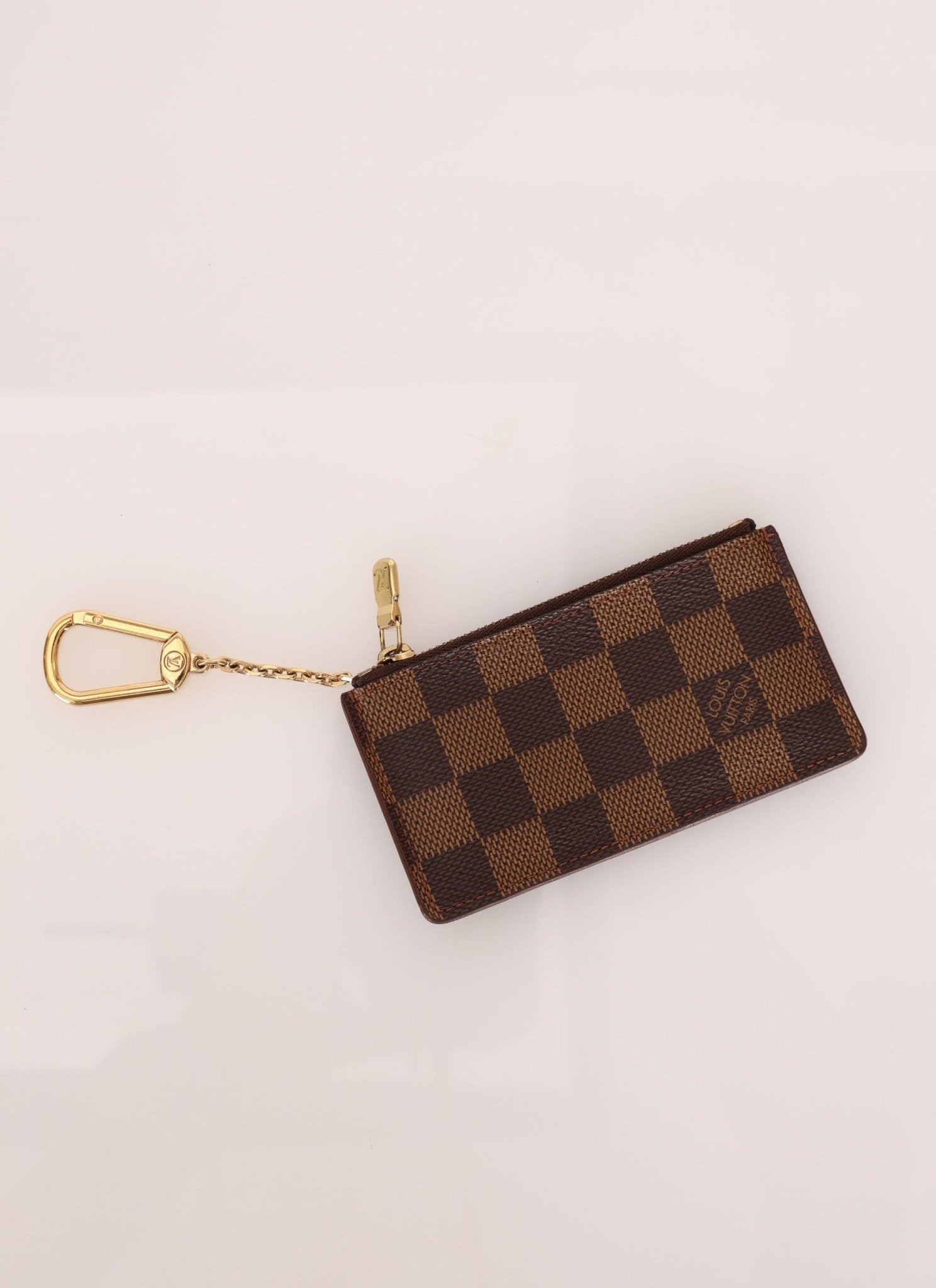 Limited Edition Louis Vuitton Damier Ebene Key Pouch - FashioNica