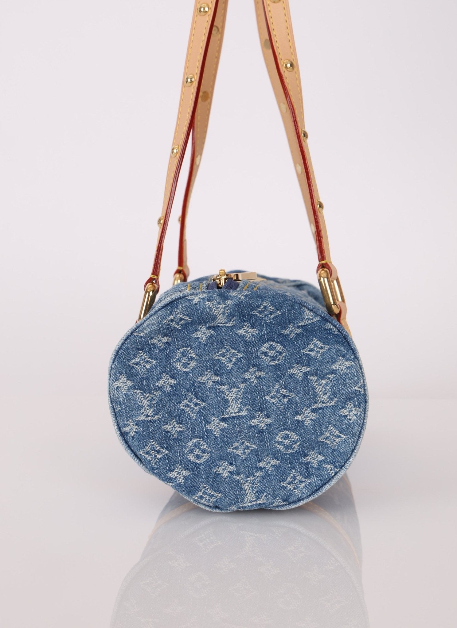 Limited Edition Louis Vuitton Denim Papillon & Mini Papillon Set - FashioNica