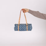 Limited Edition Louis Vuitton Denim Papillon & Mini Papillon Set - FashioNica