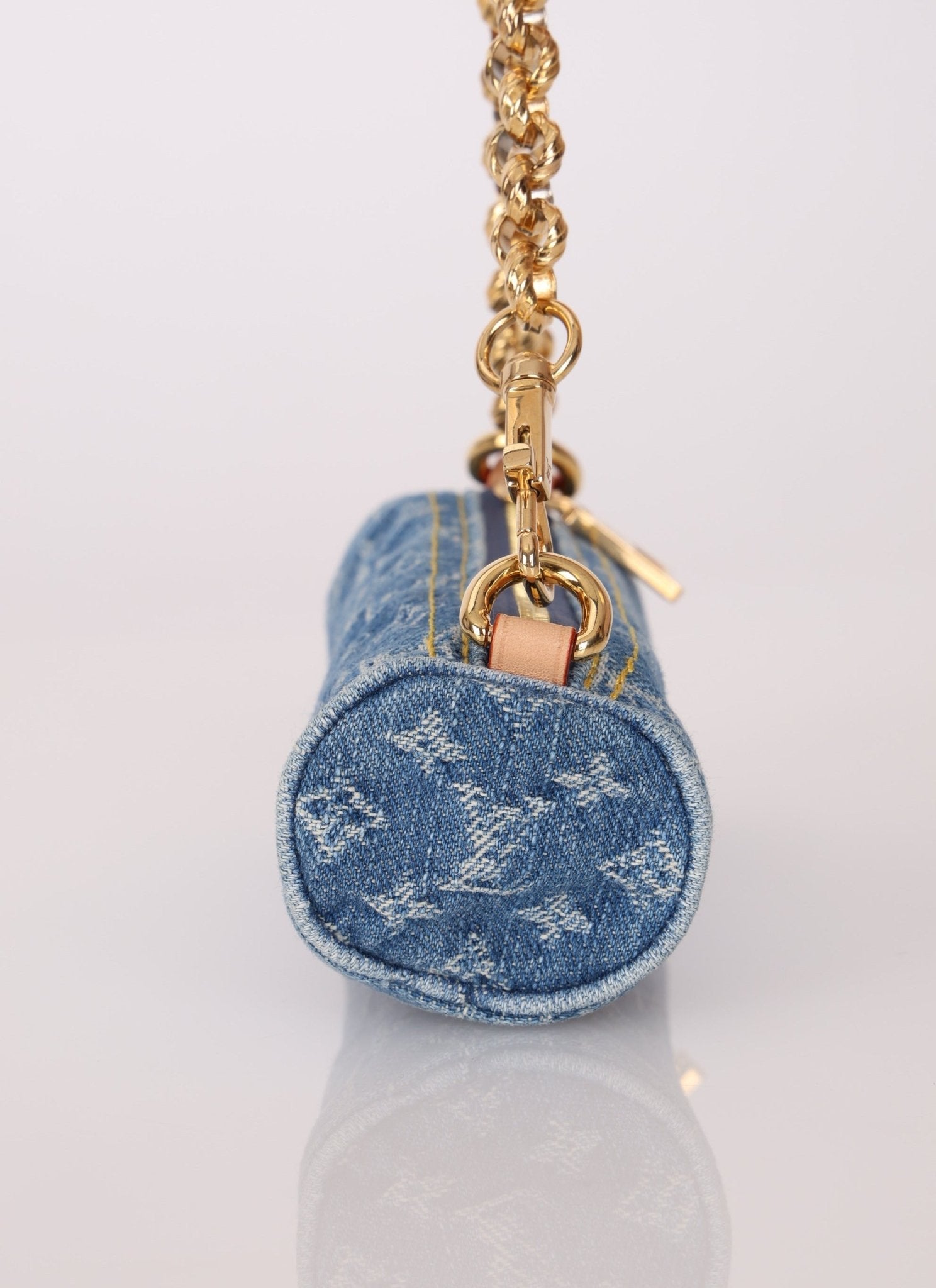 Limited Edition Louis Vuitton Denim Papillon & Mini Papillon Set - FashioNica
