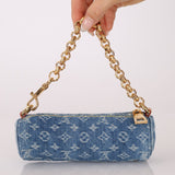 Limited Edition Louis Vuitton Denim Papillon & Mini Papillon Set - FashioNica