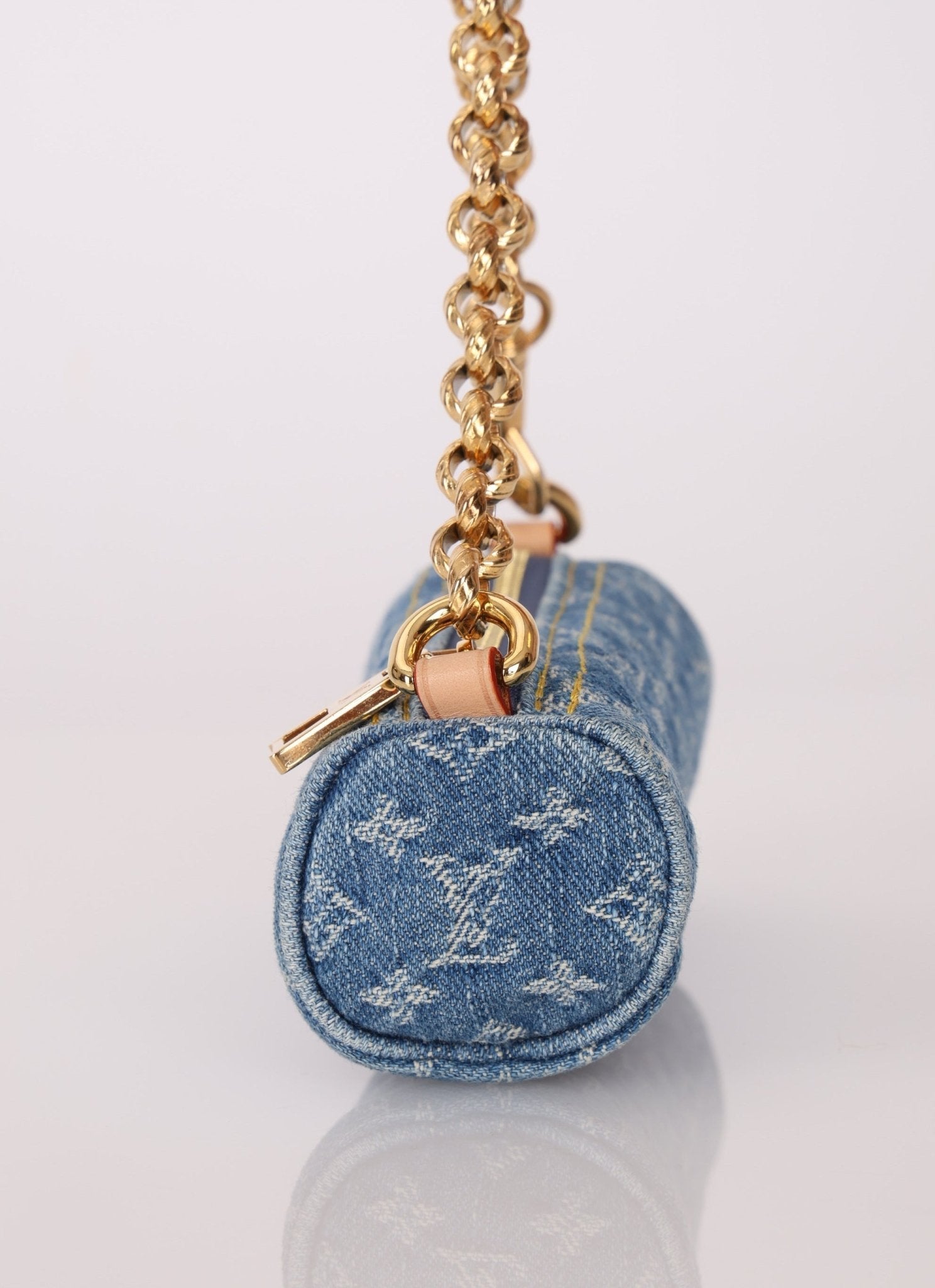 Limited Edition Louis Vuitton Denim Papillon & Mini Papillon Set - FashioNica