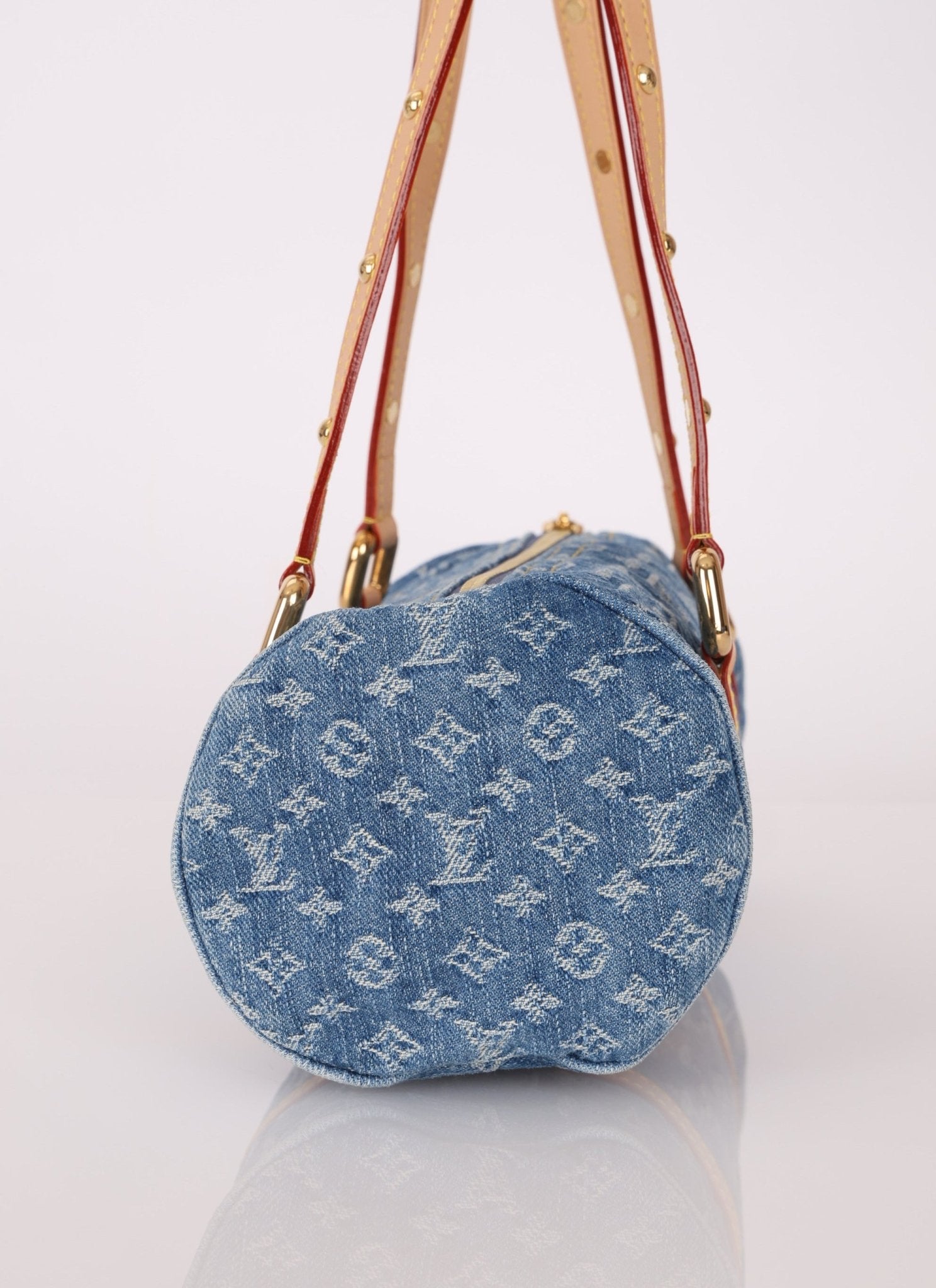 Limited Edition Louis Vuitton Denim Papillon & Mini Papillon Set - FashioNica