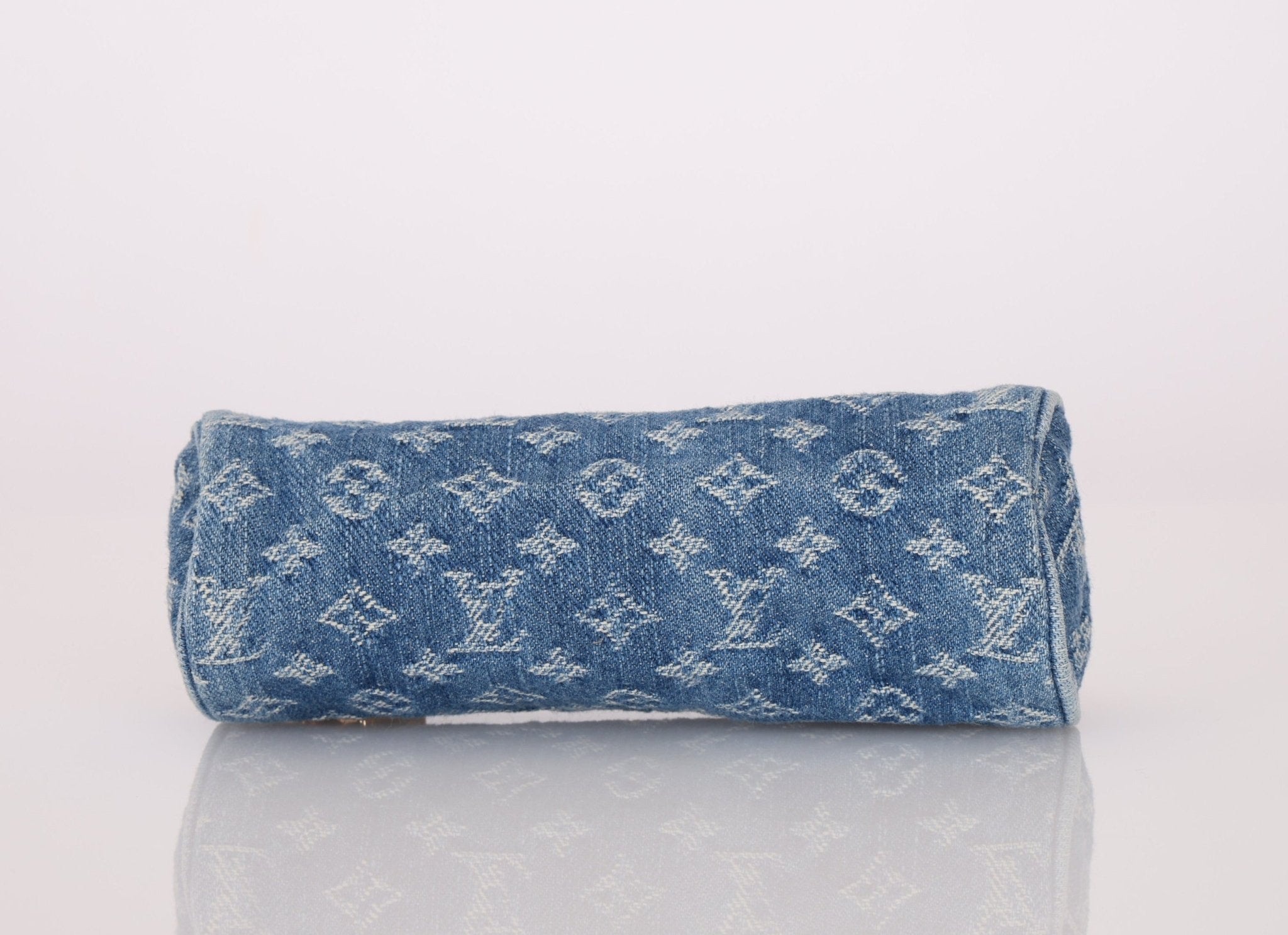 Limited Edition Louis Vuitton Denim Papillon & Mini Papillon Set - FashioNica