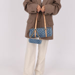 Limited Edition Louis Vuitton Denim Papillon & Mini Papillon Set - FashioNica